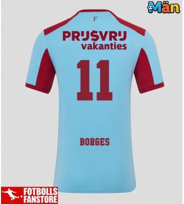 Feyenoord Goncalo Borges #11 Tredje Tröja 2025-26 Kortärmad